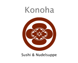 Konoha Sushi&Nudelsuppe logo.